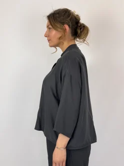 Aequamente 126 Blouse Asfalto