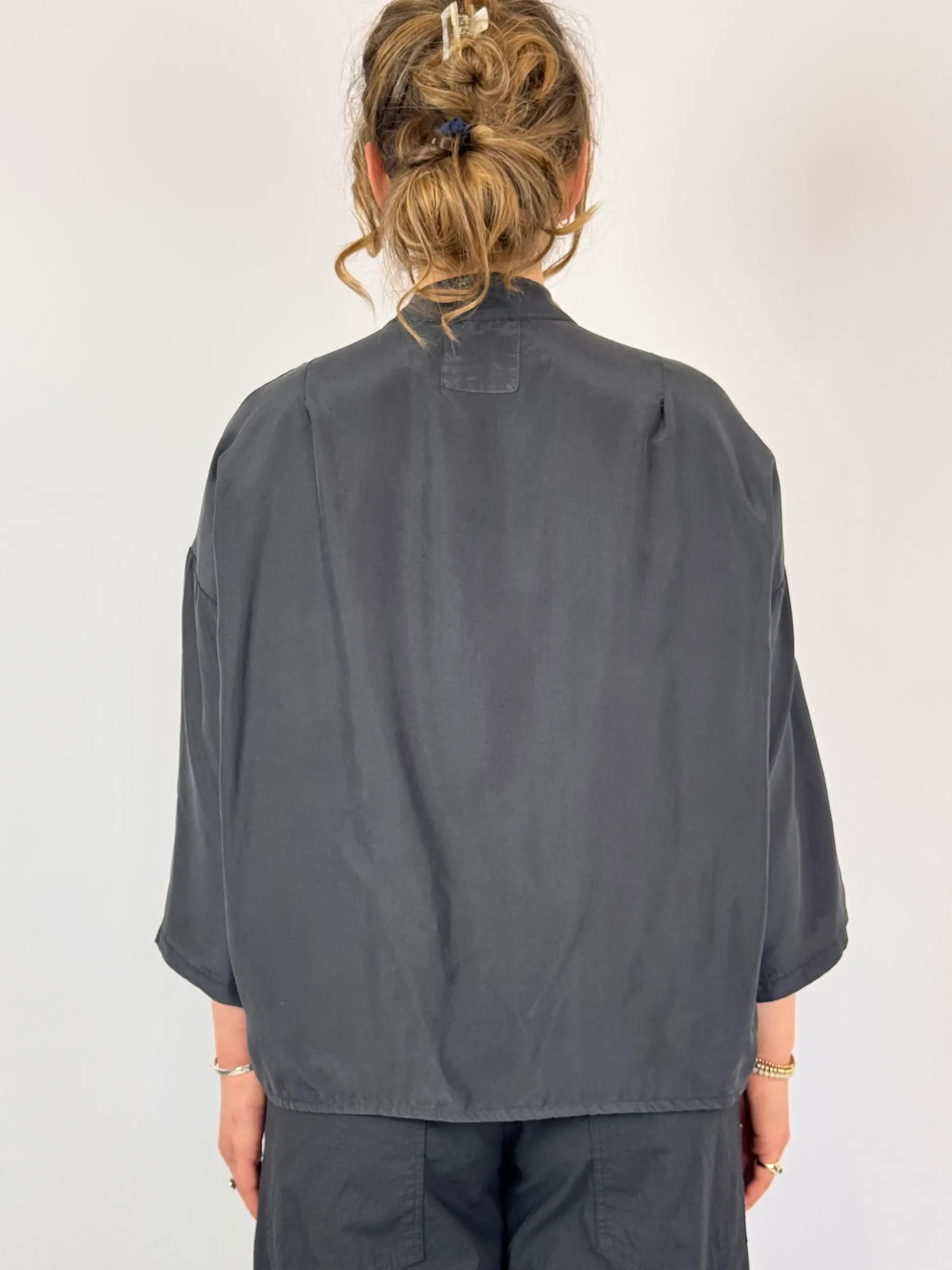 Aequamente 126 Blouse Asfalto