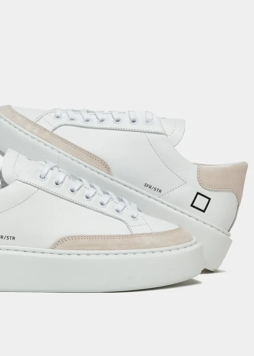 DATE Sfera Trainers White/Beige