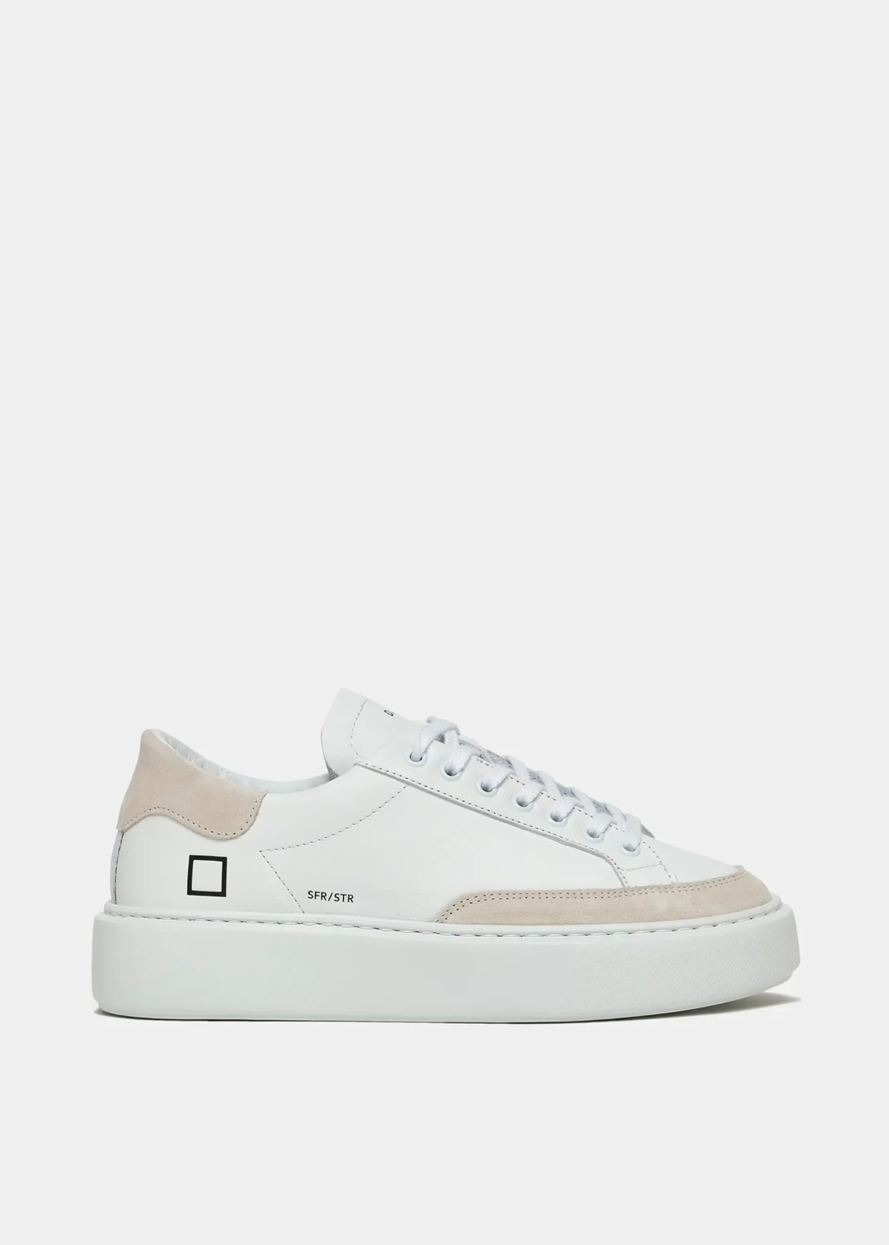 DATE Sfera Trainers White/Beige