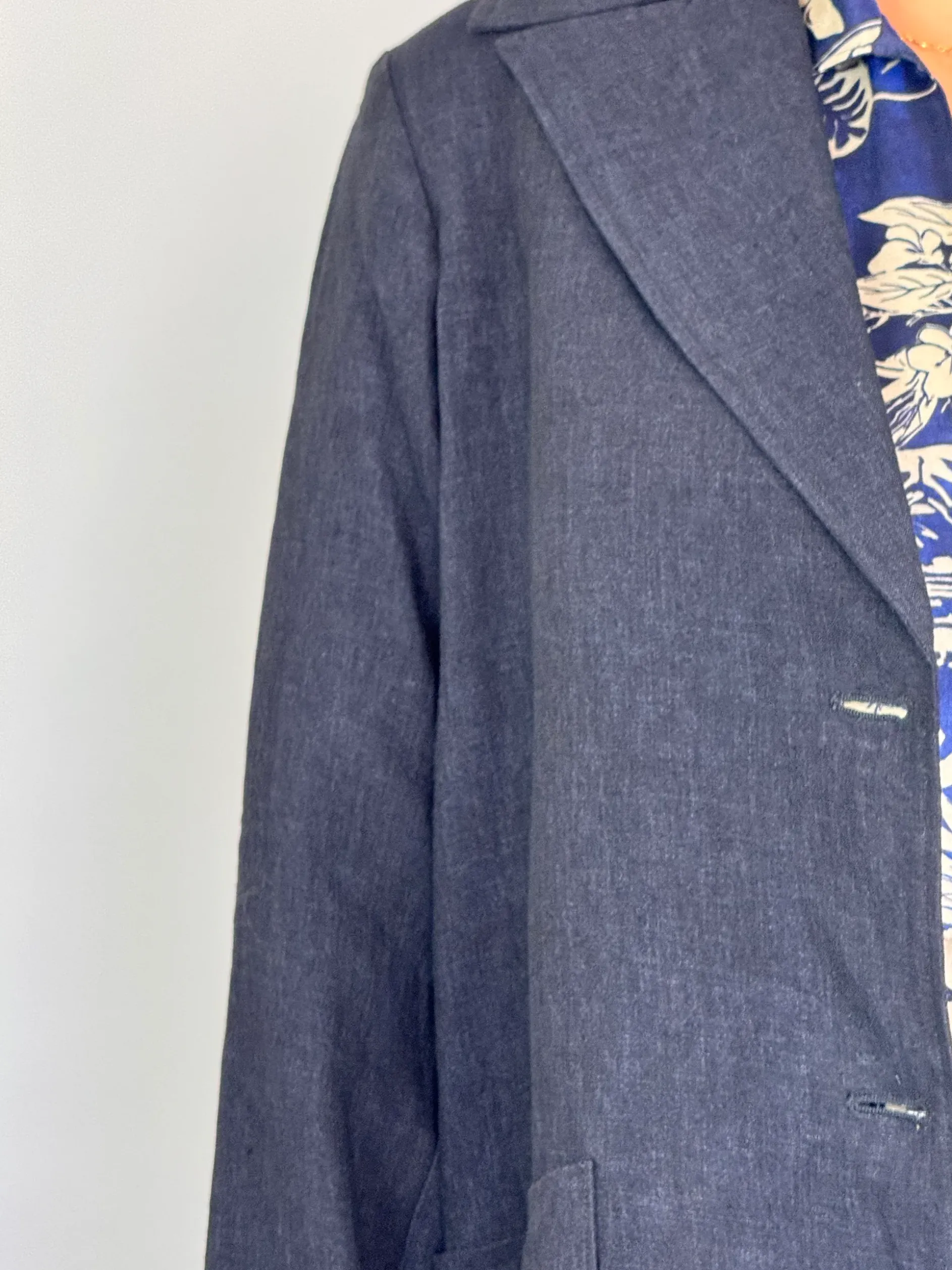 Diega Mileno Coat Marine