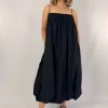Emin & Paul Puff Dress Black