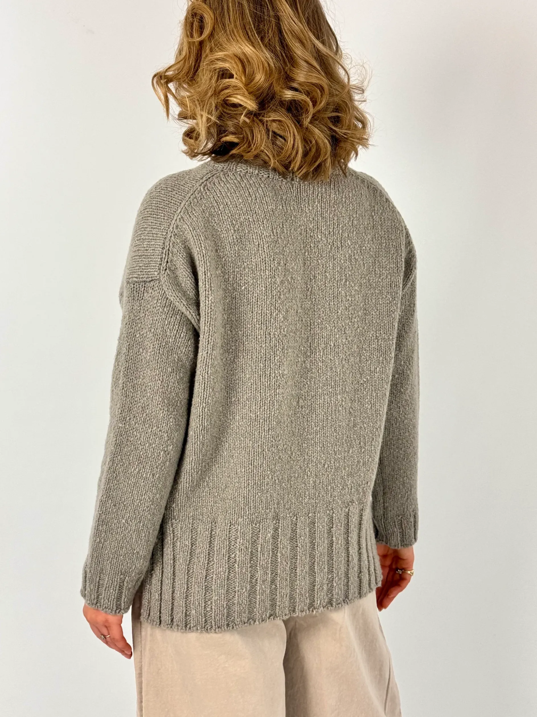 Evam Eva Turtleneck Jumper Mocha