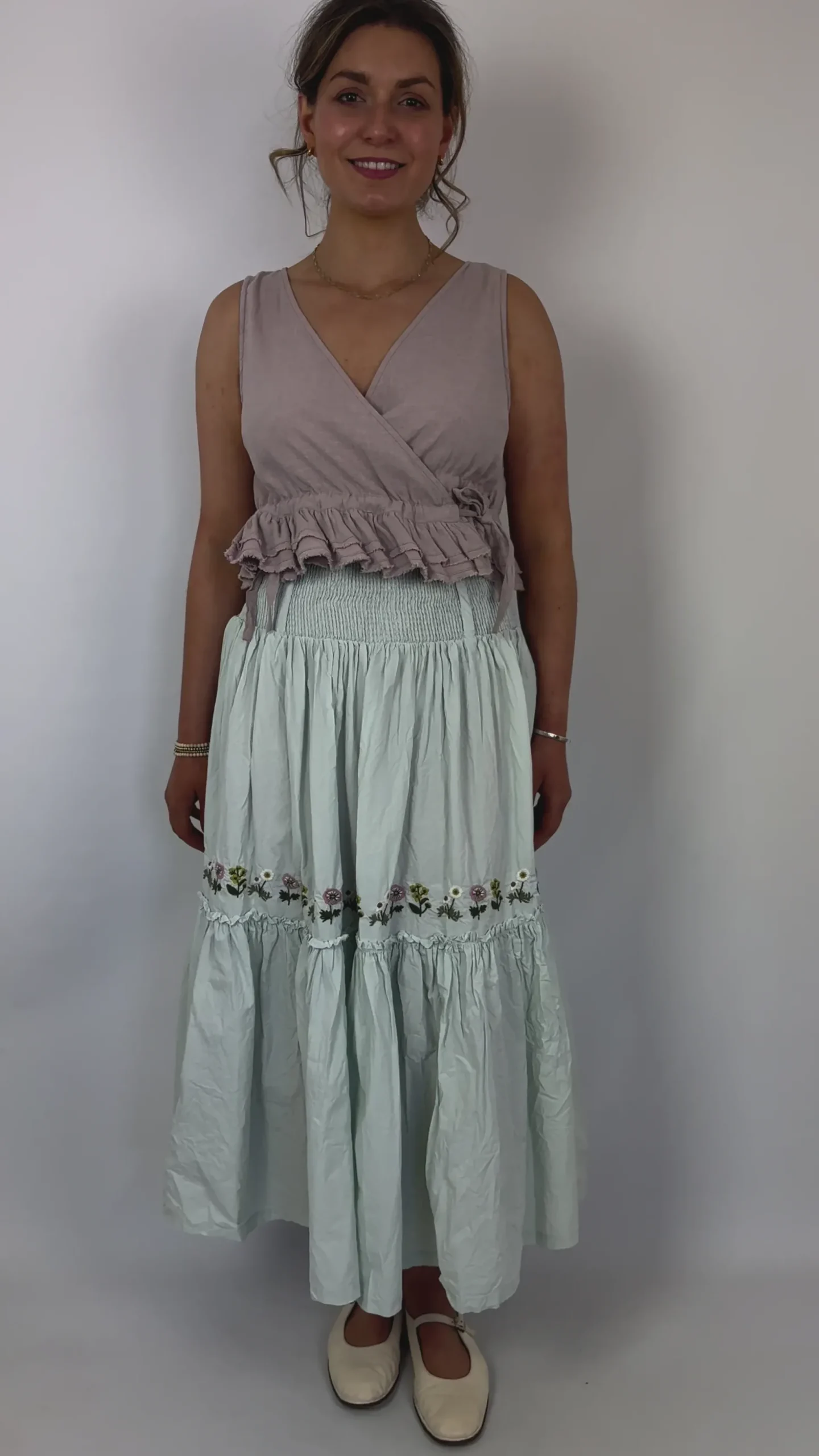 Ewa i Walla Connie Blouse Mauve