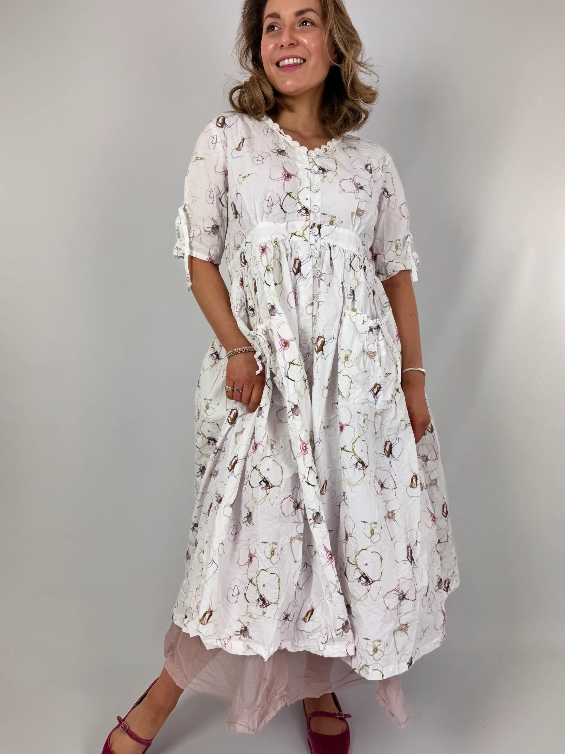 Ewa i Walla Gull-Britt Dress Flower