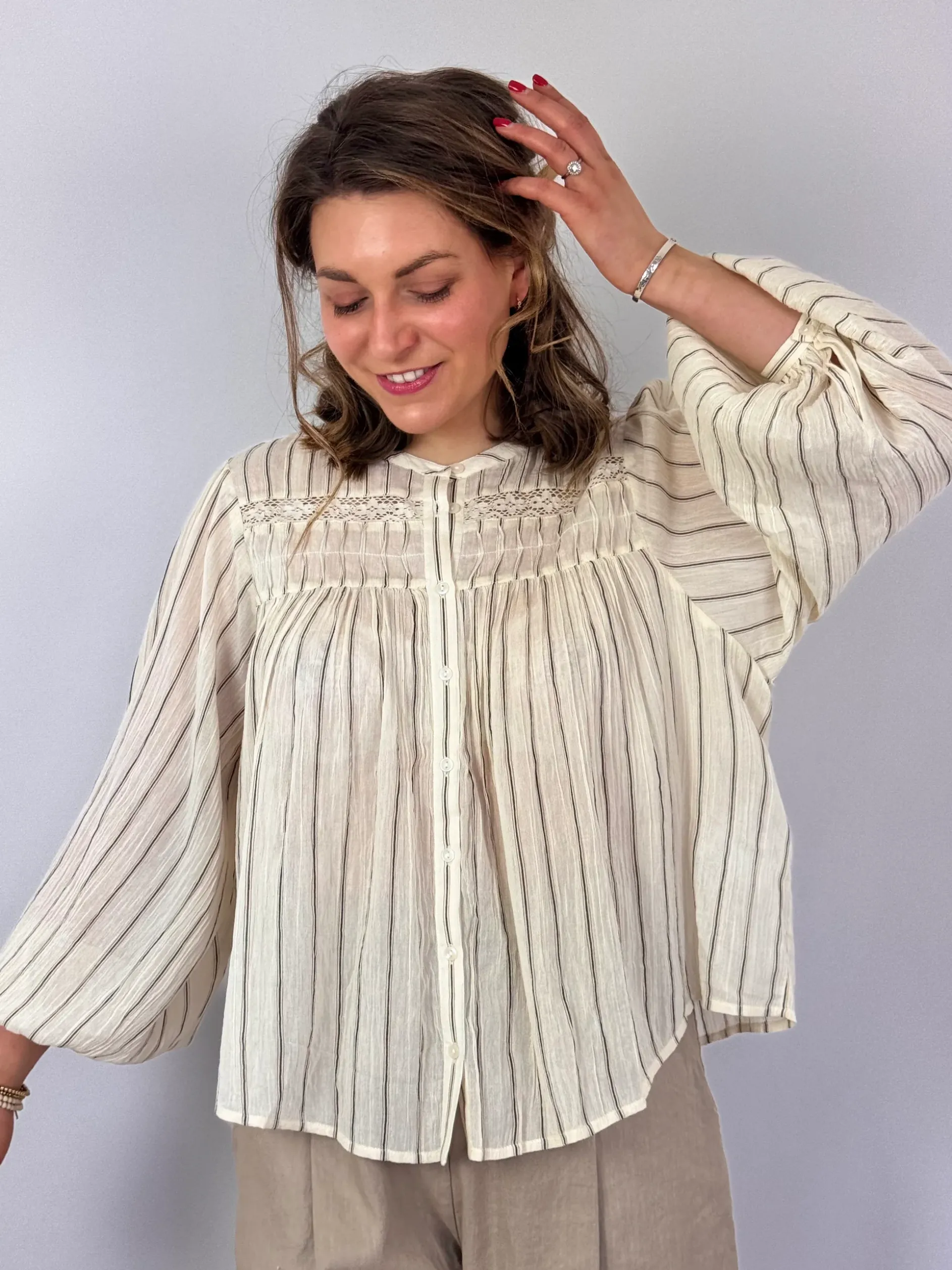 Louise Misha Jally Shirt Sand