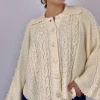 Louise Misha Khellane Cardigan Cream
