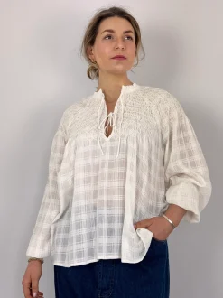 Louise Misha Nicoletta Blouse Snow