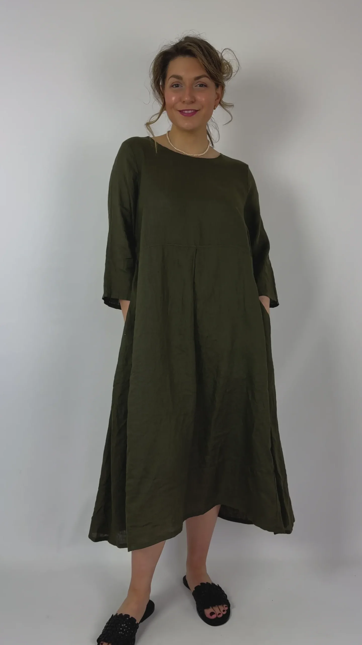 Mama b Rothko L Dress Alga