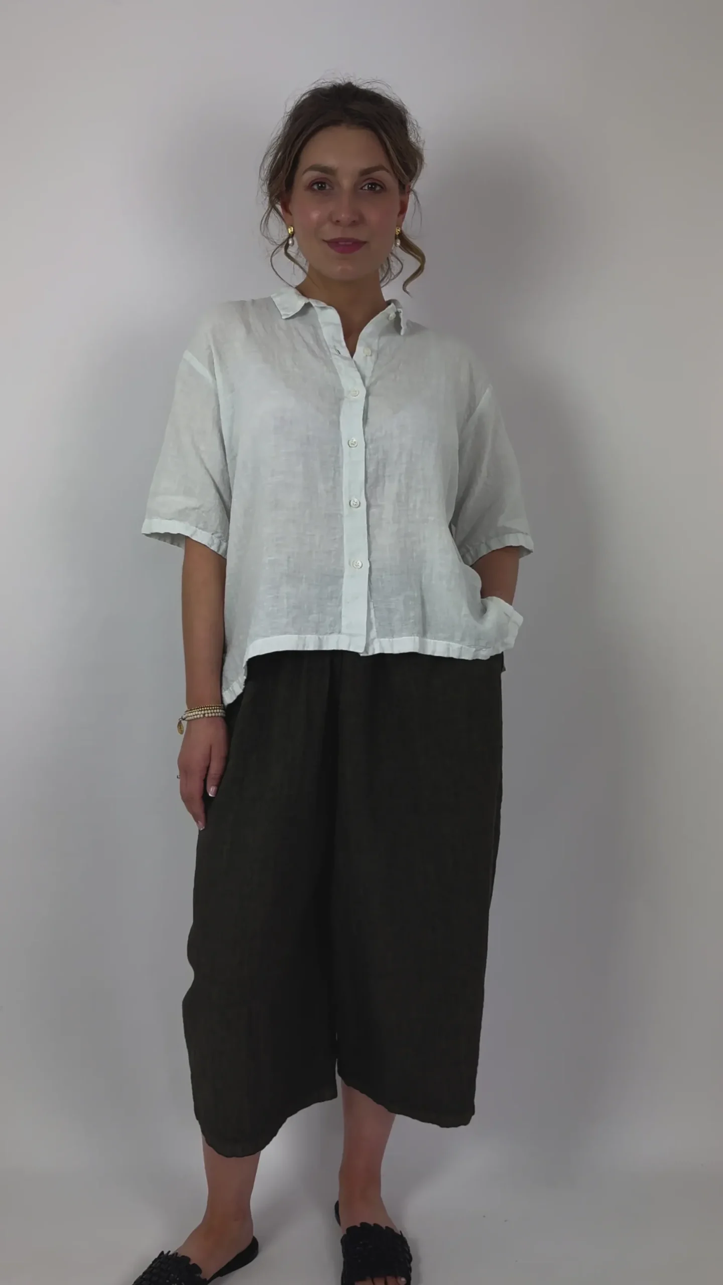 Manuelle Guibal 6844 Yilin Blouse Ash