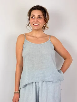 Manuelle Guibal 6834 Yilin Cami Blouse Moonish