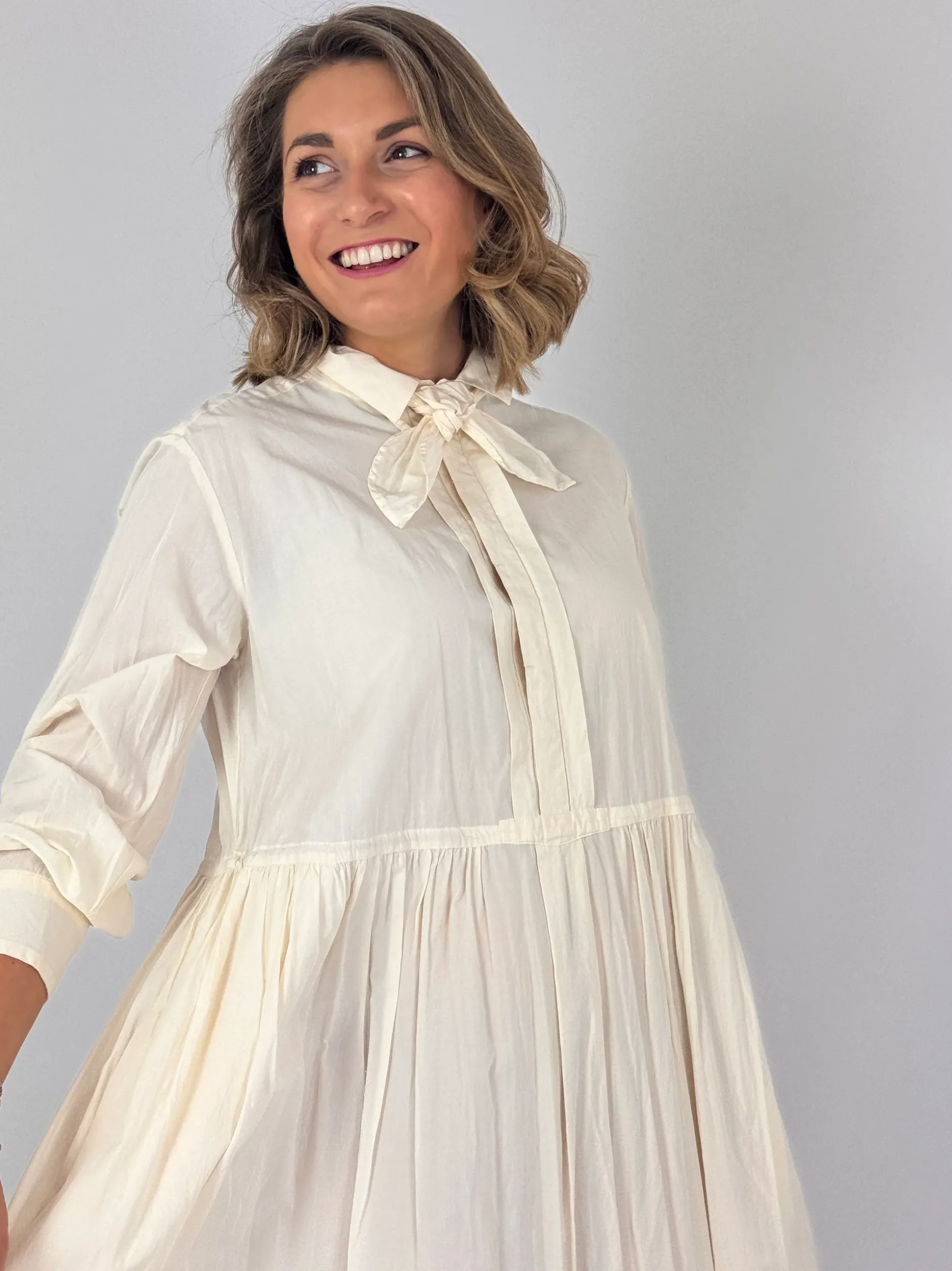 Pas de Calais 4407 Dress Ivory