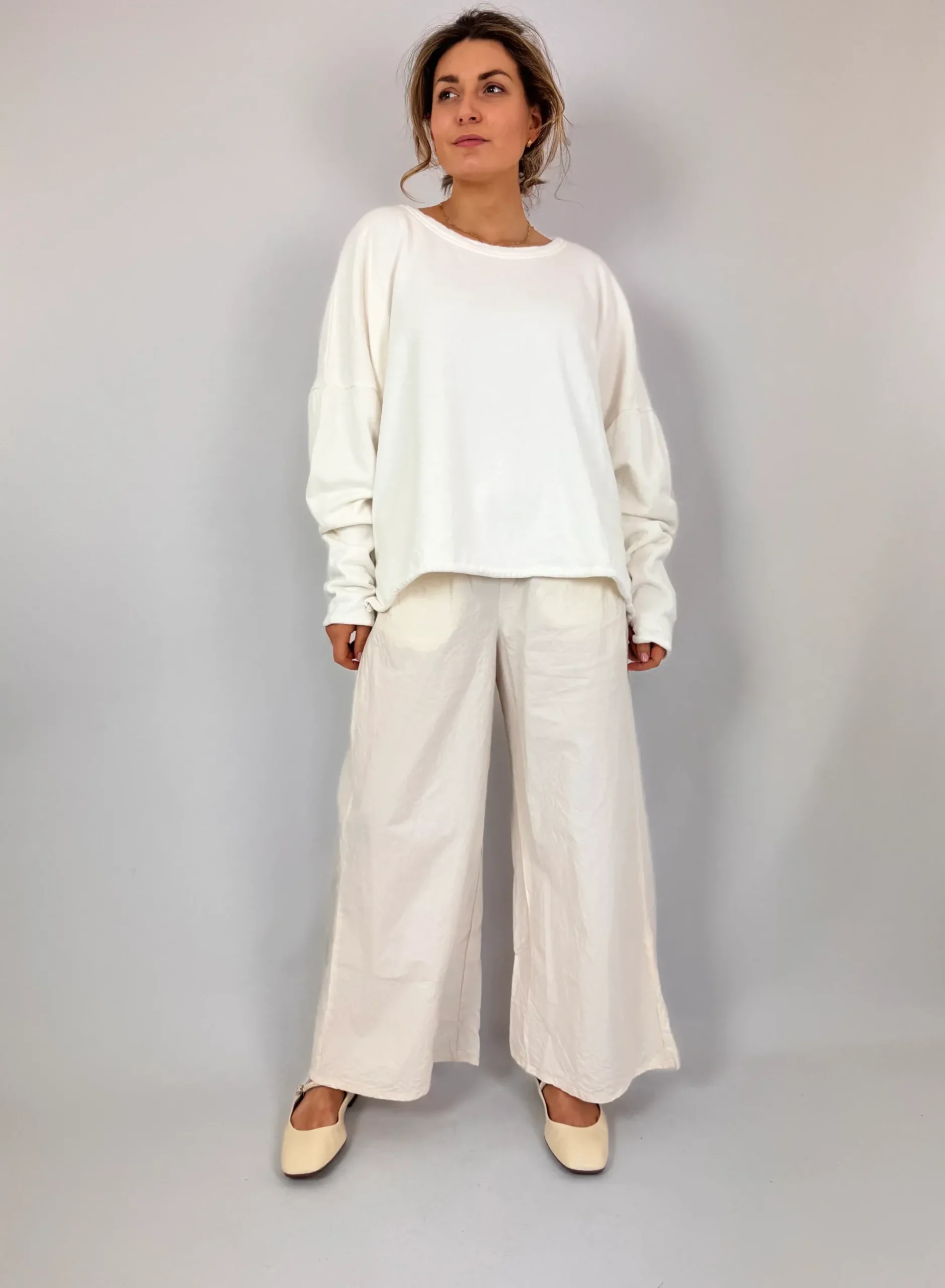 Privatscahen Strammgrei Jumper Schnee