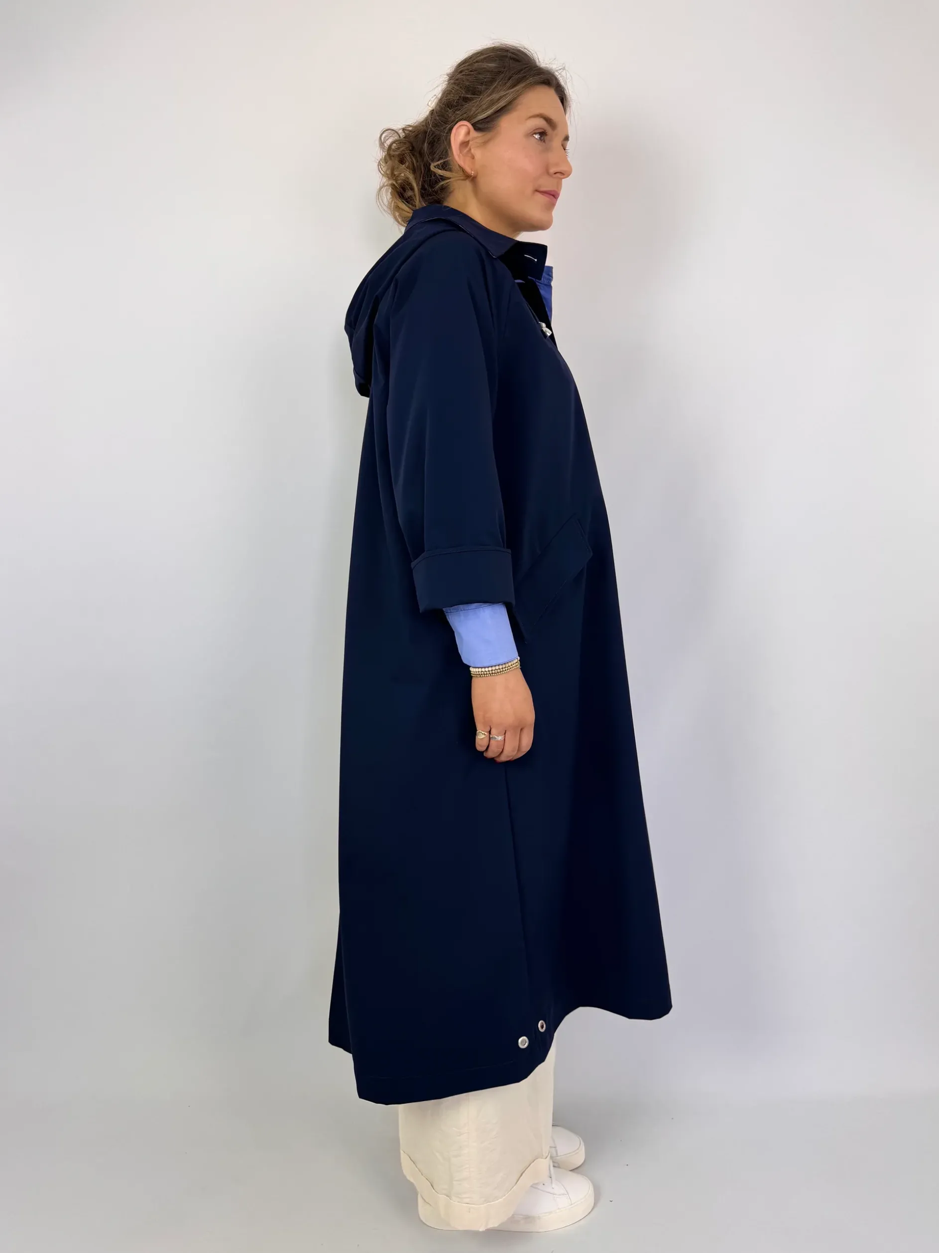 Prêt Pour Partir Vivien Coat Navy