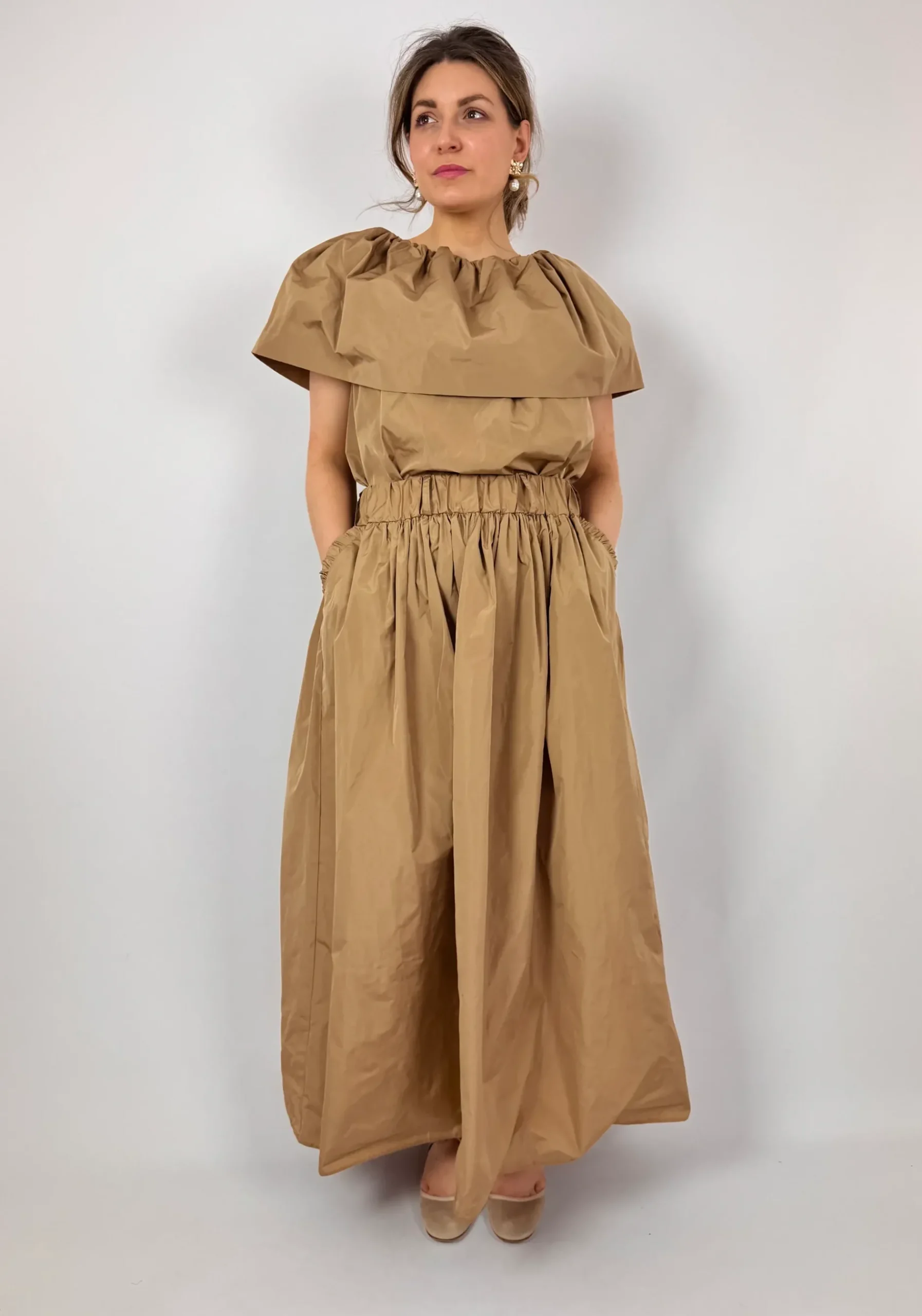 Roisin Linnane Maizy Skirt Caramel